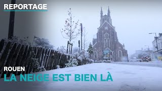 La neige tombe sur la SeineMaritime [upl. by Sigrid]