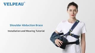 VP0307 Arm Sling with Abduction Pillow Instruction [upl. by Etat146]