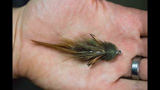 Fly Tying Pheasant Rump Muddler [upl. by Eilak]