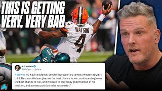 The Deshaun Watson Situation Is Getting Unbelievably Bad  Pat McAfee Show [upl. by Heater950]