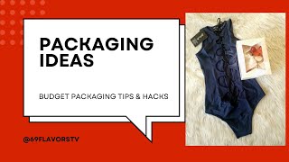 Small Business Packaging Ideas  Packaging Swimwear Tips And Hacks on a Budget  Diy Cheap amp Cute Id [upl. by Sielen]