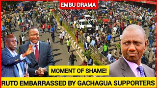 Toka hapa msaliti RUTO totally embarrassed in Embu today UHURU Gachagua ampRuto meets in Embu today [upl. by Elberta]