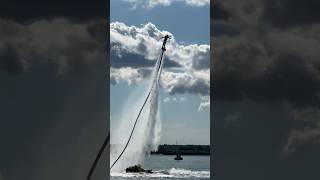 Don’t miss this Jaw Dropping Flyboard Flip in Mid Air 🚀💦short [upl. by Salaidh885]