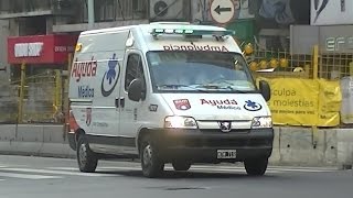 Ambulancias de Ayuda Médica en emergencia compilación [upl. by Annorah]