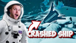 Finding A CRASHED SHIP  Planet Crafter Humble DLC Ep3 [upl. by Shiller]