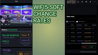 HOW TO CHANGE WIFI RATES ON WIFI5SOFT USING CP [upl. by Hambley]