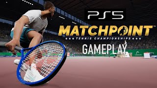 Matchpoint  Tennis Championships Gameplay  PS5 PS4 PC Xbox Series XS and Xbox One [upl. by Barclay]