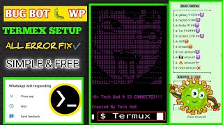 ⚰️🐛 New bug bot turmax  all WhatsApp crashing bot  😈😘 Crash setup Adnan Mods [upl. by Mot]