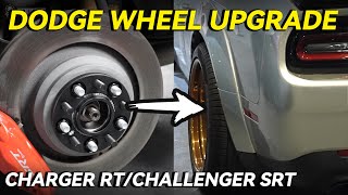 Wheel Spacers For Dodge Charger RTChallenger SRT  Before And After  BONOSS [upl. by Aihsenat]