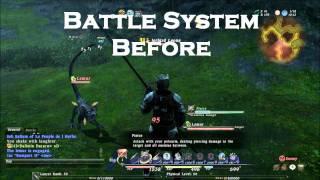 Final Fantasy XIV 10  Battle System Before and After AutoAttack Was Implemented [upl. by Sondra]