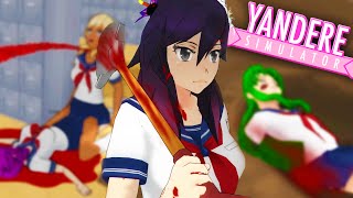 YANDERE CAN WIN SENPAI by BURYING RIVALS  Yandere Simulator Update Funny Moments in Yandere Sim [upl. by Moitoso]