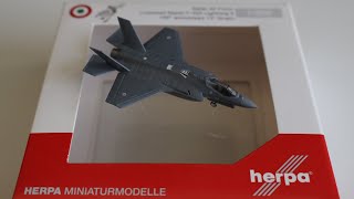 Herpa F35A 1200 Unboxing [upl. by Gorski]