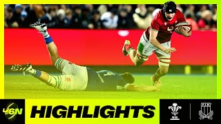 2024 U6N20  HIGHLIGHTS  WALES V ITALY [upl. by Seavey880]