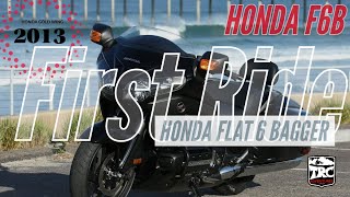 2013 Honda Goldwing F6B First Ride [upl. by Cointon373]