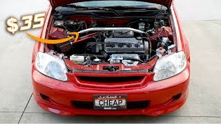 Are Cheap Honda Civic Strut Bars Any Good Lets Find Out [upl. by Killie]