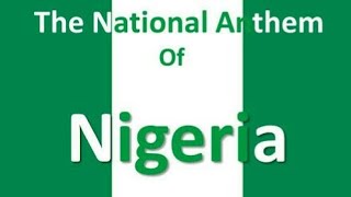 NEW NIGERIAN NATIONAL ANTHEM quotNIGERIA IS FALLING DOWNquot [upl. by Arah594]