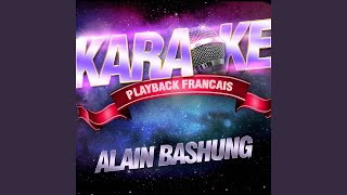 Malédiction — Karaoké Playback Avec Choeurs — Rendu Célèbre Par Alain Bashung [upl. by Oek]