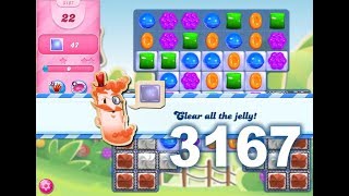 Candy Crush Saga Level 3167 3 stars No boosters [upl. by Nospmoht]