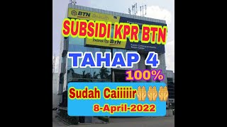 Subsidi Kpr BTN Cair 8April2022 [upl. by Euqinim]