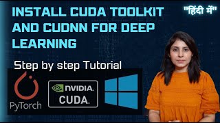 Installing Cuda Toolkit And cuDNN  How to Setup NVIDIA GPU For Deep Learning [upl. by Ahsinehs]