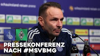 quotNein das behalte ich für michquot  Pressekonferenz  MSVBMG  ZebraTV  03112024 [upl. by Goodard357]