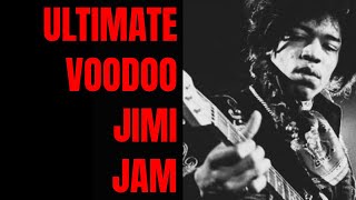 Jimi Hendrix Style Voodoo Jam Track Slight Return E Minor [upl. by Eveiveneg932]