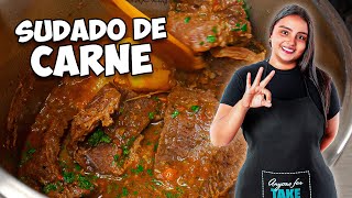 Como Hacer SUDADO DE CARNE  Recetas Fáciles y rápidas [upl. by Nahshun]