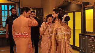 Gehna Zevar Ya Zanjeer Serial On Location  Raghav Ne Gehna aur Ayushman Ko Pitha Hai Twist Show [upl. by Eca]