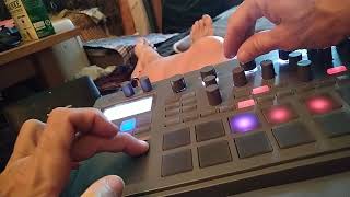 Korg Electribe 2  Day 2  Triplet jam with magic pad [upl. by Haroved]