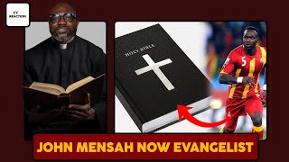 FORMER GHANA BLACK STARS JOHN MENSAH IS NOW A PASTOR GLORRRRRYYYYYYY [upl. by Noseaj753]