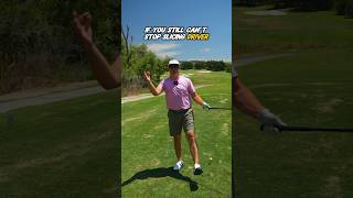 STOP SLICING DRIVER golf golftips golfswing howto StixGolfGear [upl. by Nekial]