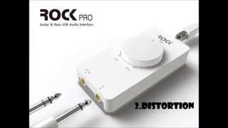 jammate audiointerface rock pro sound sample 락프로 사운드샘플 [upl. by Nerrag]