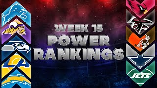 NFL Week 15 Power Rankings [upl. by Tormoria]