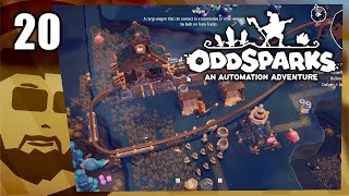 Its training day  setting up trains  Oddsparks An Automation Adventure  Part 20 [upl. by Eed]