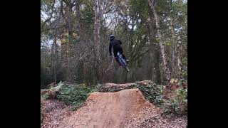 Thorndon county park and warley jump trails autumn ride [upl. by Adnalra]