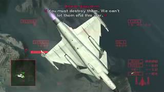 Ace Combat 5  Mission 18 8492 Ace  S Rank [upl. by Robson]