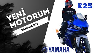 Yeni Motorum Yamaha R25  Ufak çaplı inceleme gazlama 🔥 [upl. by Hausmann]