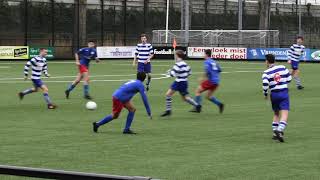 Zwervers IJVV JO171  OLIVEO JO171 competitie jeugdvoetbal wedstrijd [upl. by Frederik]