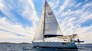 Tatonka 2006 Beneteau Cyclades 50 BVI Interior and Exterior Walkthrough [upl. by Airahs]