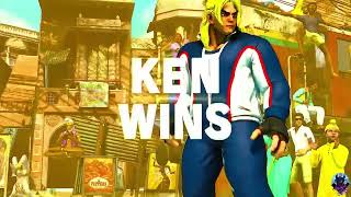 Epic Showdown Ken vs 7 Fighters  Street Fighter V Insane Gameplay 🎮🔥  PS4 60FPS [upl. by Clippard]