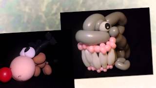 Balloon Artist  Balloon Twister  Goofball  Balloon Slideshow 1 [upl. by Ecallaw]