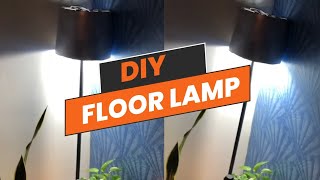 DIY Floor Lamp 🛋️  floorlamp [upl. by Oir]