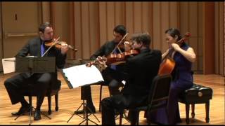 Calidore String Quartet  Mendelssohn  String Quartet No 2 in A Minor Op 13 I3 [upl. by Horne]