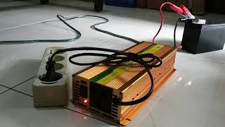 Cara menggunakan Inverter Plus Charger [upl. by Triplett]