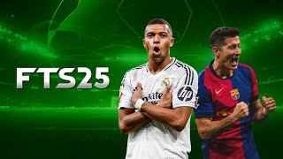 FTS 25 Mobile FIFpro Edition New Kits amp Full Transfer Update 202425 Android  New Grass amp Button V2 [upl. by Munro747]