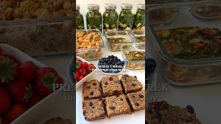 Healthy Meal Prep  100G Protein  Link to full recipes⬆️ mealprep highprotein easyrecipes [upl. by Enaud402]