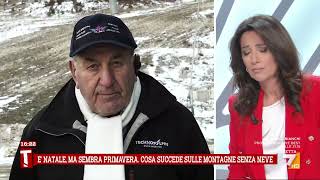 Clima a Ovindoli non è ancora arrivata la neve Allarme per la stagione sciistica [upl. by Asetal]