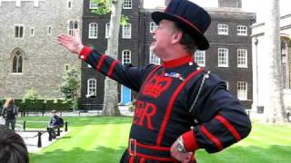 Yeoman Warder at the Tower of London [upl. by Edge756]