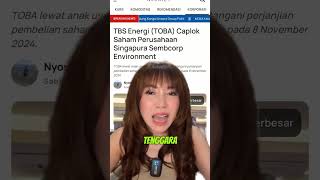 TOBA caplok saham Samcorp [upl. by Venus]