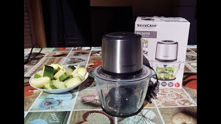 Mini chopper from Lidl SilverCrest SMZE 500 C2 review testing feedback [upl. by Eicyac]